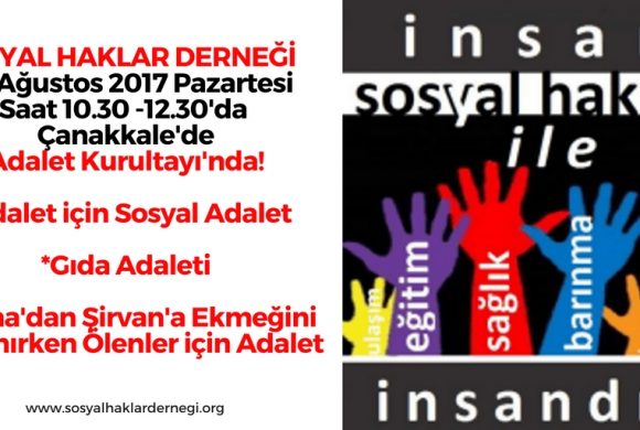 28 Ağustos’ta Adalet Kurultayı’ndayız!