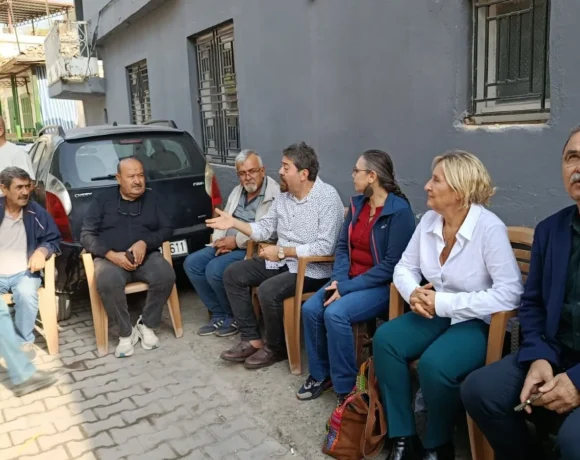 Panel İçin Geldiler Numune Mahallesini Ziyaret Ettiler