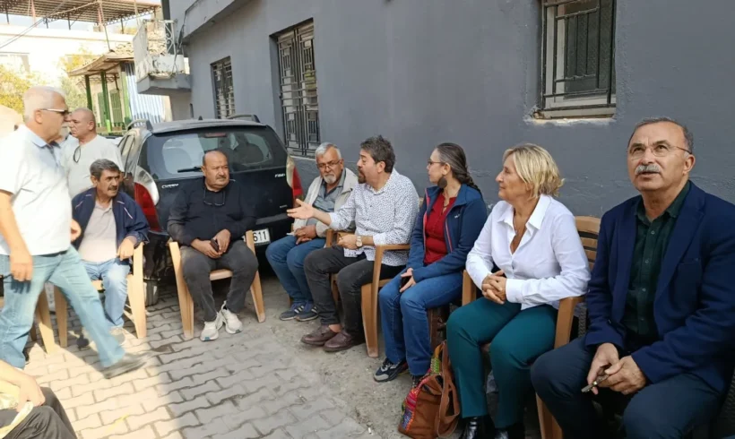 Panel İçin Geldiler Numune Mahallesini Ziyaret Ettiler